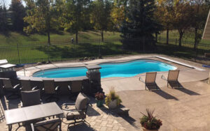 fiberglass pool installation company Jamestown ND